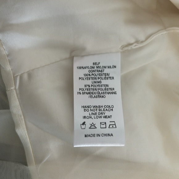 NWT Sunday in Brooklyn Strapless Layered Tulle Top - Picture 8 of 10